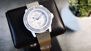 Blancpain X Swatch How to Change the Strap - Milanese Mesh Bracelet