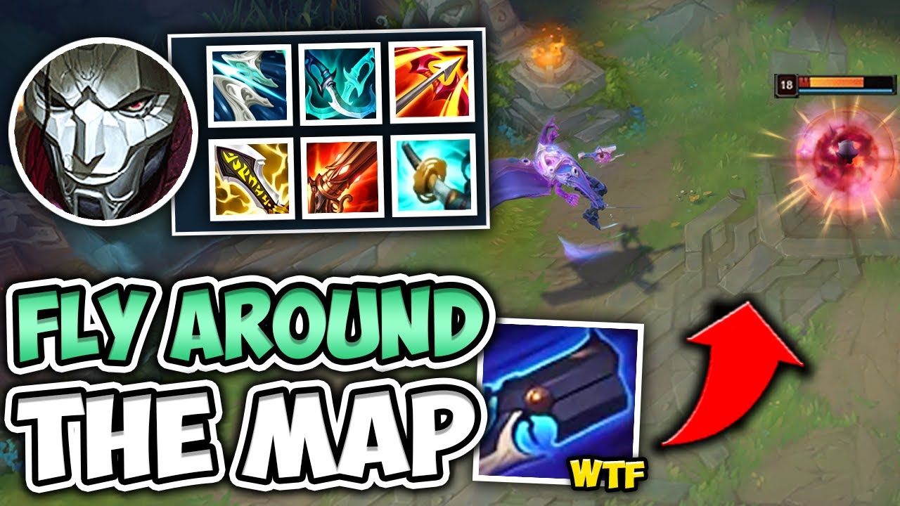 Moderat lige Robe MOVEMENT SPEED JHIN IS A LITERAL CHEAT CODE! (FLY AROUND THE MAP) - League  of Legends - YouTube