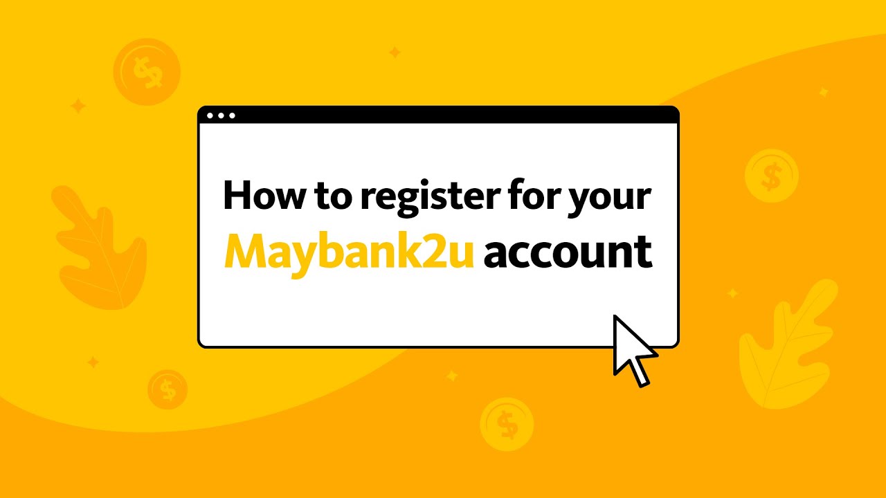 Cara daftar maybank2u online 2021