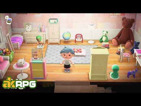 ACNH Kid's Room Design Ideas - Children Room Decorating In Animal Crossing New Horizons