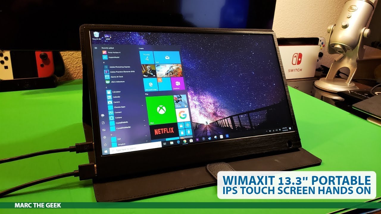 WIMAXIT 13.3 IPS Portable Touch Screen 