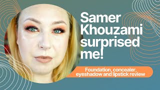 Samer Khouzami, you surprised me! Foundation, eyeshadow, concealer and primer - fair/light skin test