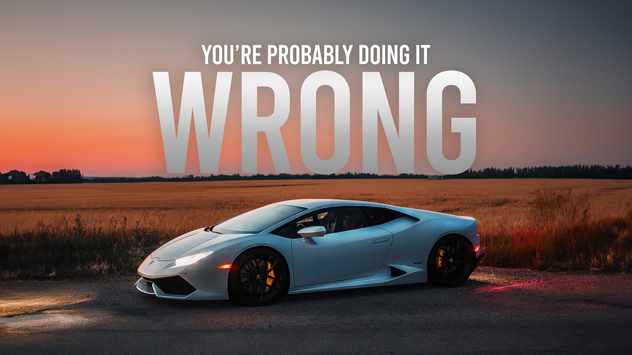 Большинство автофотографов НЕ ЗНАЮТ, как это делать ПРАВИЛЬНО! Вот ответ на ваши вопросы