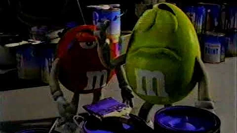 BB King TV ad for blue M&Ms candy 1995