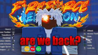 TRYING OUT VOLTAGE NOVA REWORK FIRE FORCE ONLINE #roblox #robloxanimegame