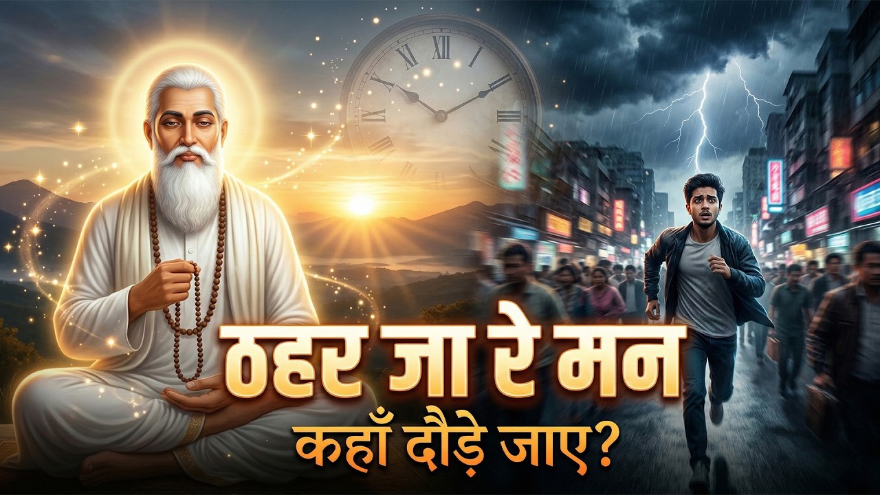 कबीर अमृतवाणी | ठहर जा रे मन | यह भजन सुनते ही मिलेगी मन को आपार शान्ति | #kabirdas #kabiramritwani