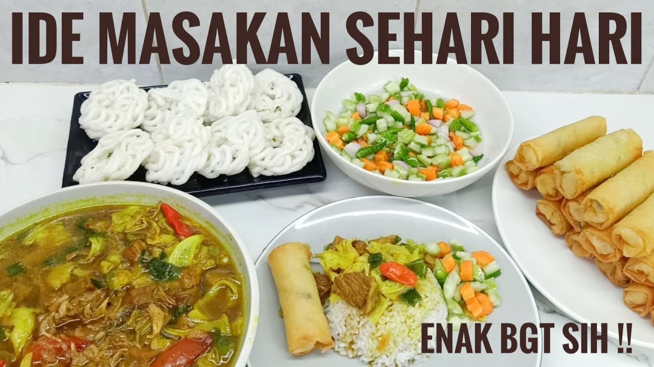 IDE MASAKAN SEHARI HARI (PART6) tongseng daging sapi , acar , risol