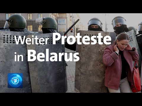 Wieder Festnahmen bei Protesten in Belarus