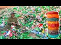Recycling Process of Millions Plastic Bottles waste into Garden Pipe | Material Recycling