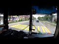 Кемерово. Автобус 155, направление - "сады ЗАРЯ". Bus route 155, destination - "sady ZARYA"