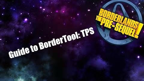 How to mod BorderLands The Pre Sequel OS X (mac) [Oldest Video]