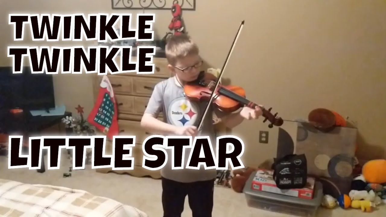 Twinkle twinkle Little Star on violin - YouTube