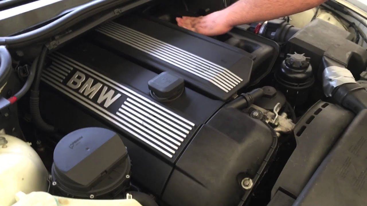 Bmw after valve cover gasket YouTube