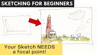 Focal Points are VITAL  4 KEY drawing tips for Beginners