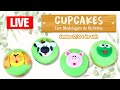 🔴 Live - Cupcakes com Modelagem - Chef Silvia Nicolau