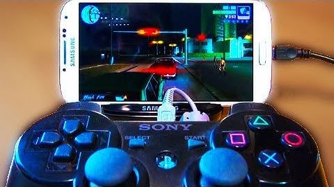 Samsung Galaxy S4 IV PS3 Controller Connectivity Test