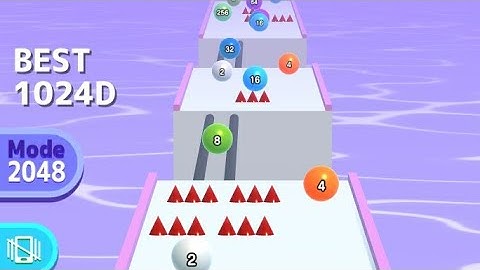 Ball run 2048 game play live stream