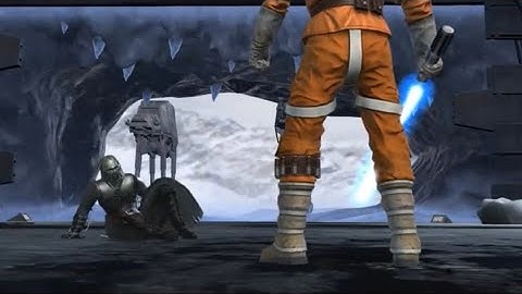 Star Wars Jedi Academy Movie Duels | Luke Skywalker vs Darth Starkiller Alternate ending