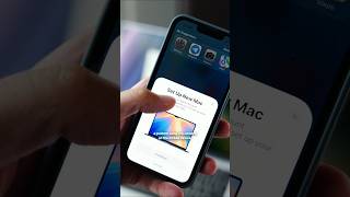 set up your Mac using an iPhone! @Apple #iphone16e #macbookairm4