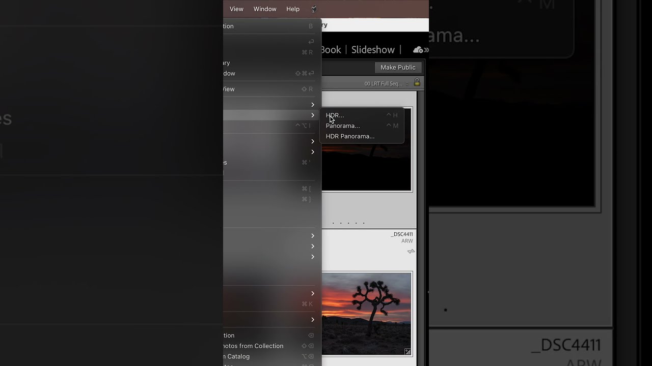 How To Merge HDR Photos In Lightroom Classic