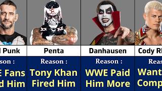 Real Reasons Why AEW Wrestlers Joined WWE | AEW Wrestlers in WWE