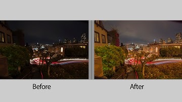 60 Seconds With Lightroom: Night Time Photos