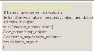 22 Returning Object From Function