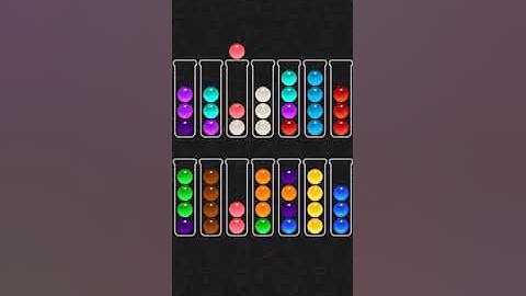 Level 597 of Ball Sort Color Water Puzzle