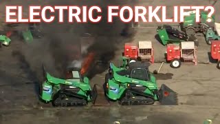 Skid Steer on Fire? Shuts Down LA Neighborhood