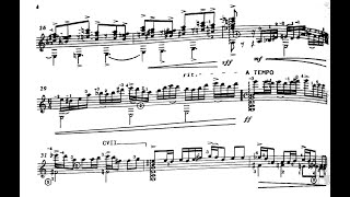 Download Lagu Miklós Rózsa - Sonata for Guitar, Op. 42 (1986) [Score-Video] MP3