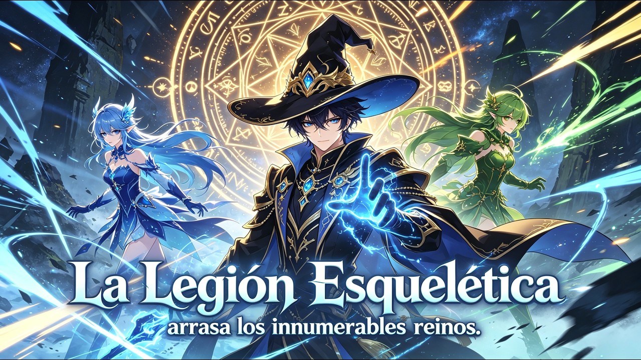Miniatura de YouTube: 【LLENO】La Legión Esquelética arrasa los innumerables reinos.#Manga popular #Anime