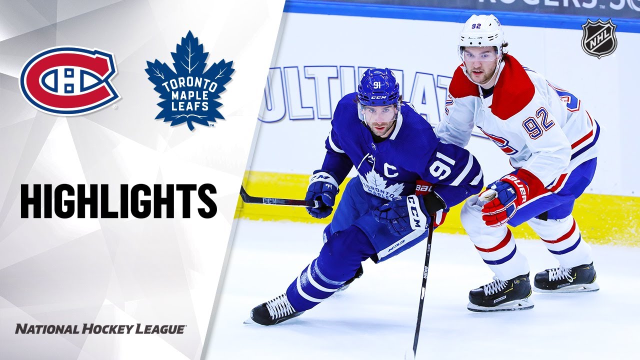 Canadiens @ Maple Leafs 1/13/21 | NHL Highlights