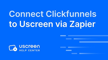 Connect Clickfunnels with Uscreen via Zapier