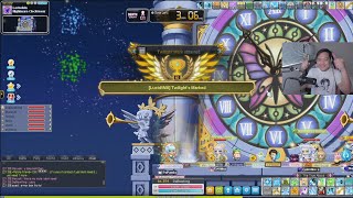 Insane lucky boss drops from Hard Lucid | MapleStory Bowmaster