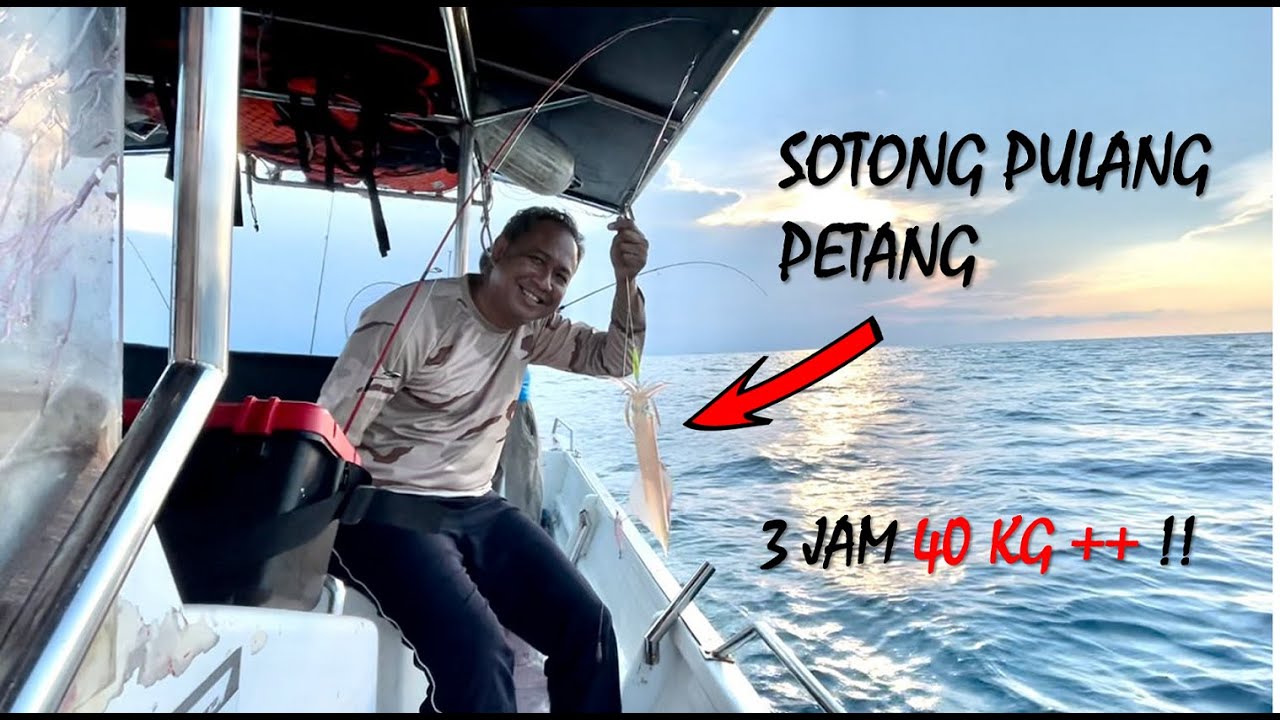 #V9 Pengalaman mencandat Sotong di Mersing