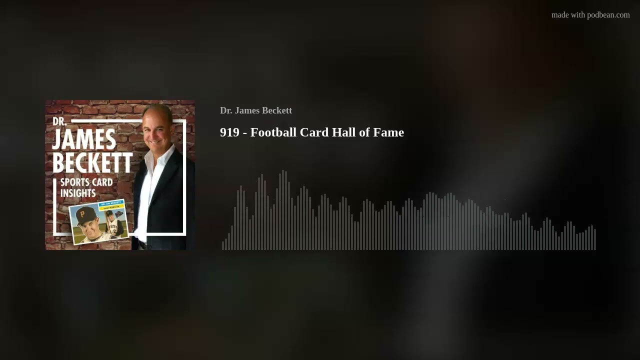 919 - Football Card Hall of Fame