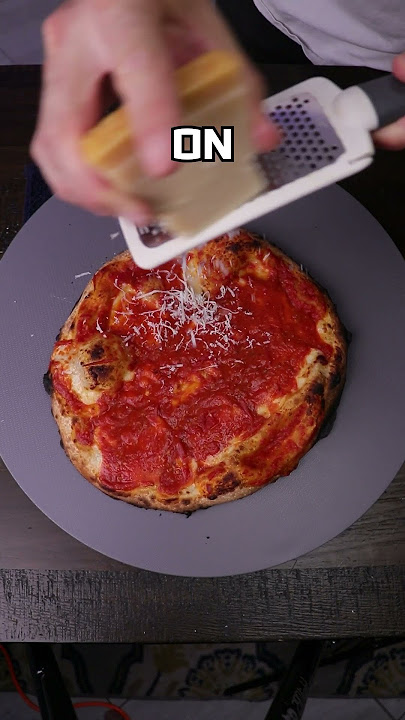 New JERSEY style TOMATO Pizza! #shorts #pizza #jersey