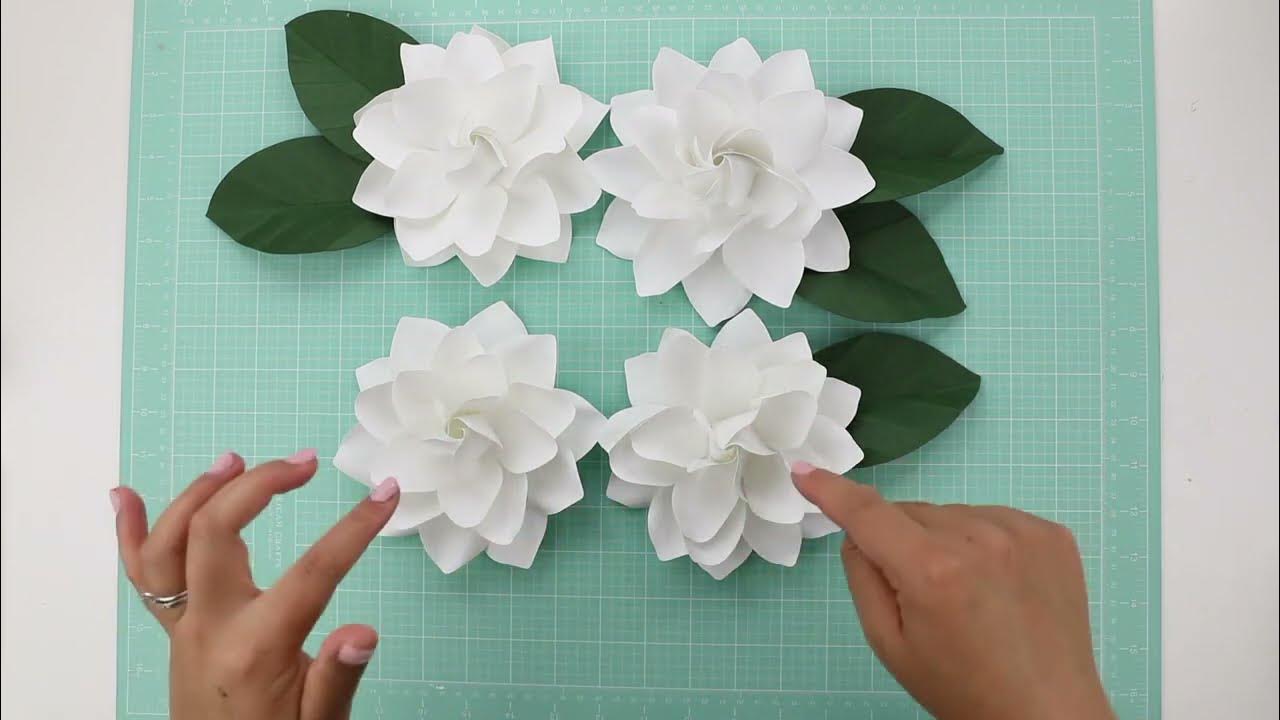 New*! Mini Gardenia Template | Easy Full Tutorial | Pearl Paper Flowers - YouTube new-mini-gardenia-template-easy-full-tutorial-pearl-paper-flowers-youtube