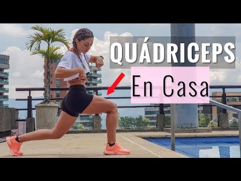 RUTINA De PIERNAS! CUADRICEPS EN CASA!! | Naty Arcila |