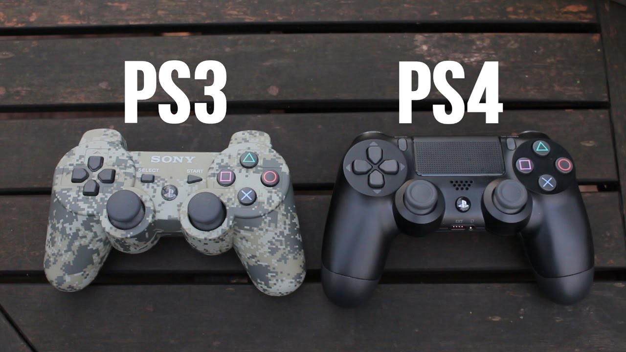 Explosieven Vijandig Republiek PS3 CONTROLLER VS PS4 CONTROLLER! (COMPARISON) - YouTube