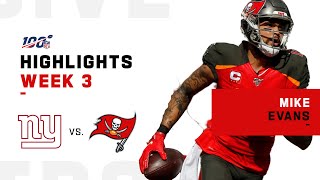 Celebrity Mike Evans Can't Be Stopped w/ 190 Yds & 3 TDs | NFL 2019 Highlights Net Worth