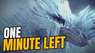 I Almost Ran Out of Time Against AT Velkhana (Monster Hunter World)