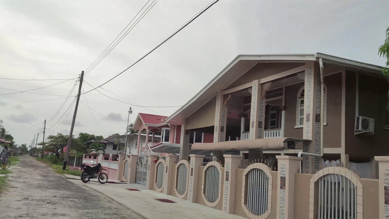 GUYANA CANEFIELD SETTLEMENT, EAST BERBICECORENTYNE AND ICE CREAM AT
