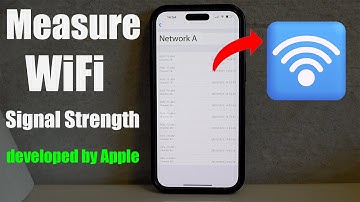How to Measure Wifi Signal Strength iPhone