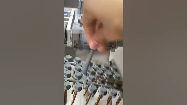 How is the plastic head of Hex Head Self Drilling Screw With Plastic Cap produced?