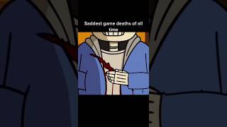 saddest game deaths of all time||Undertale edit||animation not mine #undertale screenshot 2