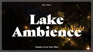 Peaceful Lake Sounds at Night | Frogs, Crickets, Owls, Nature Sounds - Relaxing Sleep | 수면 ASMR screenshot 5