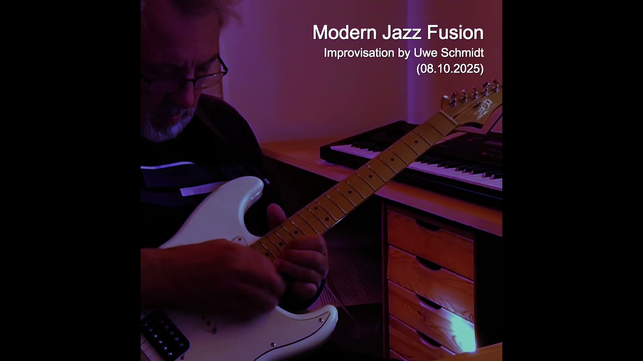 Jazz Rock Fusion Guitar Improvisation 
