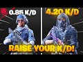 The BEST Ways To RAISE YOUR K/D RATIO In Cold War! (EASY TIPS!)