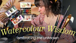 Letting go of perfectionism & embracing the unknown  Watercolour Wisdom